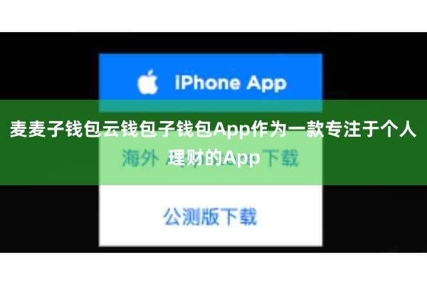 麦麦子钱包云钱包子钱包App作为一款专注于个人理财的App
