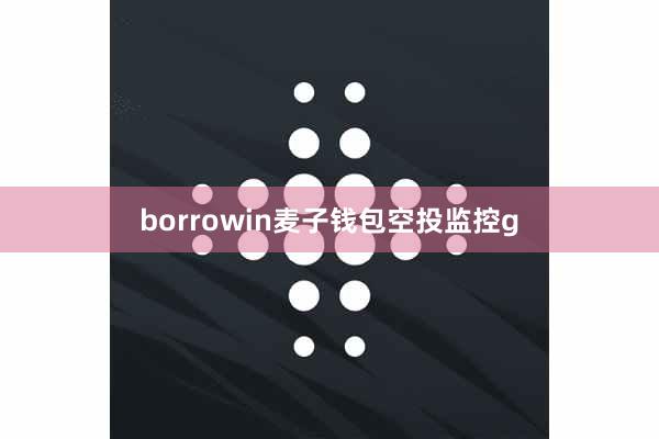 borrowin麦子钱包空投监控g
