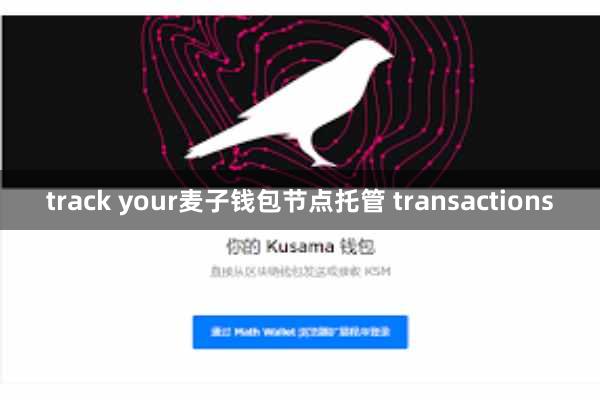 track your麦子钱包节点托管 transactions