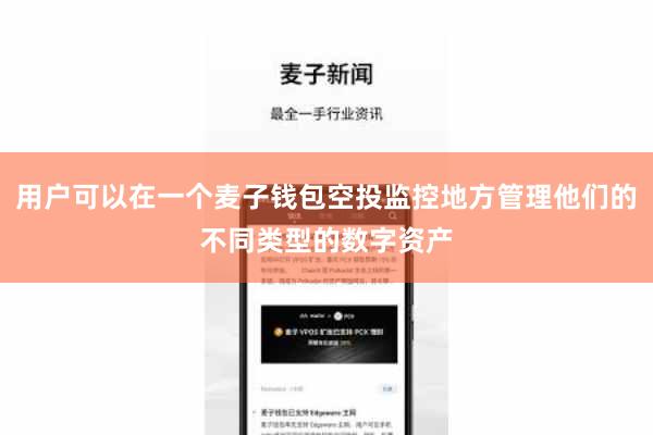 用户可以在一个麦子钱包空投监控地方管理他们的不同类型的数字资产